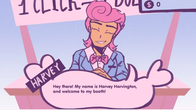 Screenshot of Lovemoney, a Visual Novel browser game — play free online